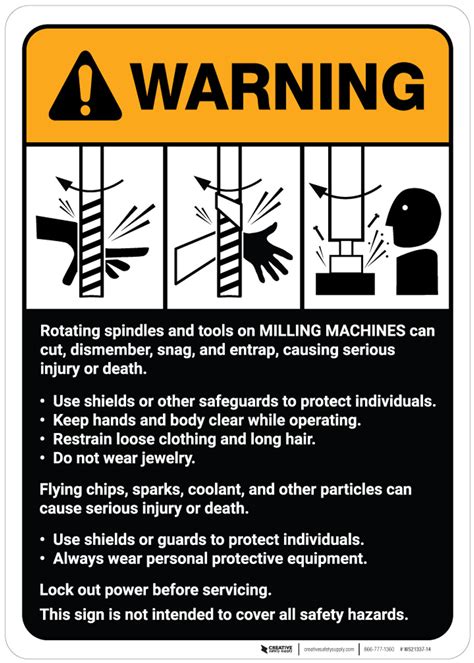 milling machine safety precautions pdf